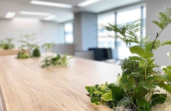 設置例：Office-２◎広島市のグリーンレンタルはグリーンポケット広島西