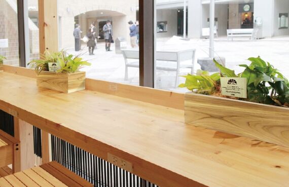 設置例：Offce-4◎広島市のグリーンレンタルはグリーンポケット広島西